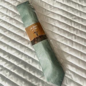 OTAA Sage Green Twill Skinny Tie